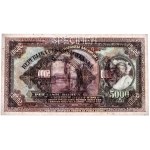 Czechosłowacja, 5.000 koron 1920 - WZÓR -