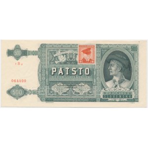 Słowacja, 500 koron 1941 - WZÓR -