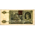 Slowakei, 500 Kronen 1941 - MODELL -.