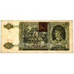 Slovakia, 500 Korun 1941 - SPECIMEN -