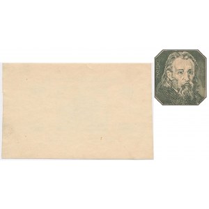 REVERSAL PROJECT, 20 gold (no date, after 1956) - Jan Matejko - UNIQUE