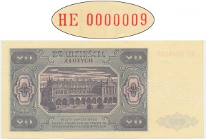 20 złotych 1948 - WZÓR JAROSZEWICZA - HE 0000009 -