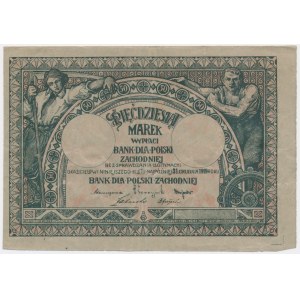 Bank für Westpolen, 50 Mark 1919