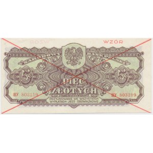 5 złotych 1944 ...owe - WZÓR - HY 803... -