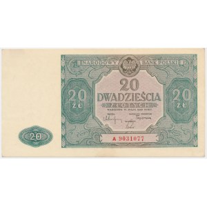 20 Zloty 1946 - A -