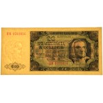 20 złotych 1948 - HM 97... - papier PLASTYFIKOWANY