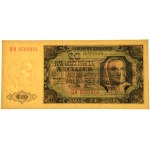 20 gold 1948 - HM 97... - PLASTICIZED paper