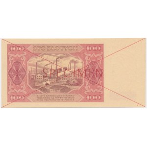 100 złotych 1948 - SPECIMEN - AG -