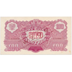 100 złotych 1944 ...owe - WZÓR - Dr 123456/789000 - RZADKI