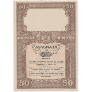 Auftrag für 50 Zloty 1939