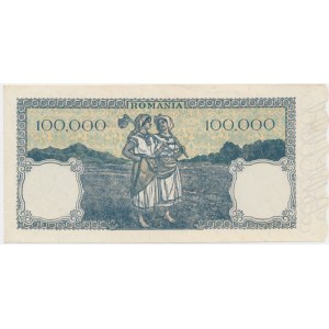 Romania, 100.000 Lei 1946