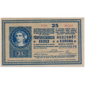 Hungary, 25 Korona 1918