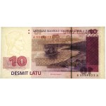 Latvia, 10 Latu 1992