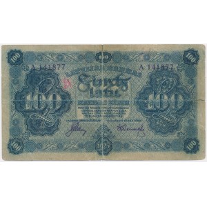 Latvia, 100 Latu 1923