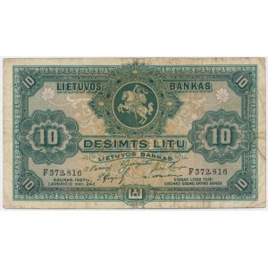 Litauen, 10 Litas 1927
