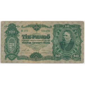 Węgry, 10 pengo 1929