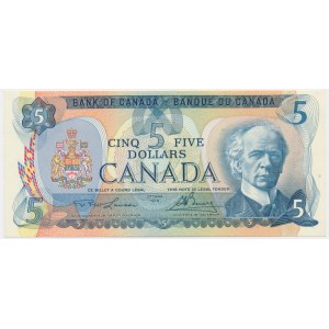 Canada, 5 Dollars 1979
