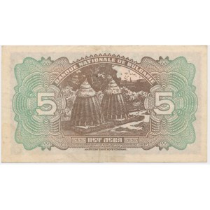 Bulgaria, 5 Leva 1922