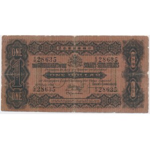 Straits Settlements, 1 Dollar 1916 - RARE