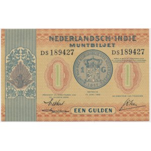 Dutch India, 1 Gulden 1940