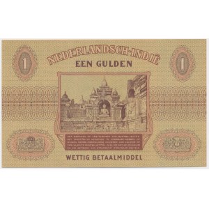 Dutch India, 1 Gulden 1940