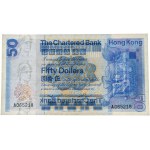 Hong Kong, The Chartered Bank, 50 Dollars 1979