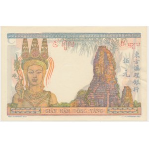 French Indo-China, 5 Piastres (1949)