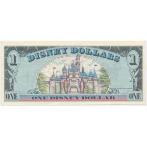 USA, Disney Dollars, 1 Dollar 1989 - Mickey Mouse -