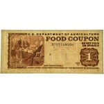 USA, kupon żywnościowy, 1 dolar 1983 - B -