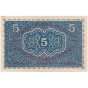 Czechoslovakia, 5 Korun 1919