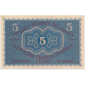 Czechosłowacja, 5 koron 1919