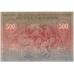 Tschechoslowakei, 500 Kronen 1919 - Meczarosh-Fälschung