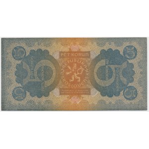 Czechoslovakia, 5 Korun 1922