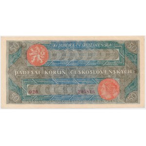 Czechoslovakia, 50 Korun 1922