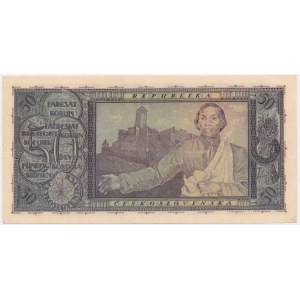 Tschechoslowakei, 50 Kronen 1922