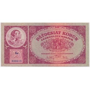 Czecholovakia, 50 Korun 1929