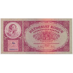 Czechosłowacja, 50 koron 1929