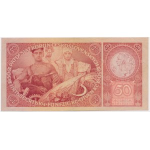 Czecholovakia, 50 Korun 1929