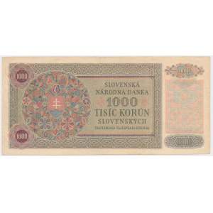 Slovakia, 1.000 Korun 1940