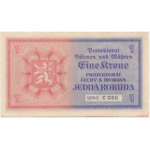 Böhmen und Mähren, 1 Krone (1940)