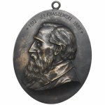 Plaque Józef Ignacy Kraszewski 1879 - Godecki