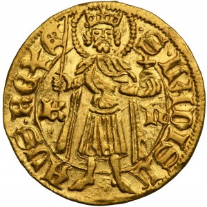 Ungarn, Ladislaus V. das Grab, Goldgulden Kremnica ohne Datum (1454)