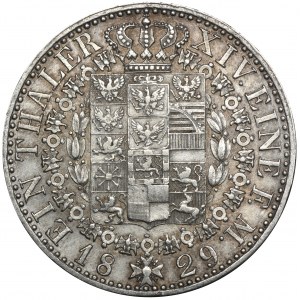 Germany, Kingdom of Prussia, Frederic William III, Thaler Berlin 1829 A