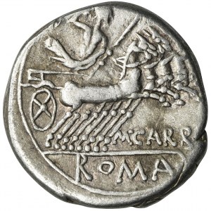 Republika Rzymska, Cn. Papirius Carbo, Denar
