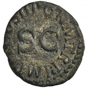 Roman Imperial, Claudius, Quadrans