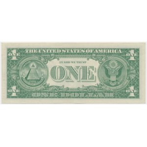 USA, Silver Certificate, 1 dolar 1957 - Priest & Anderson -