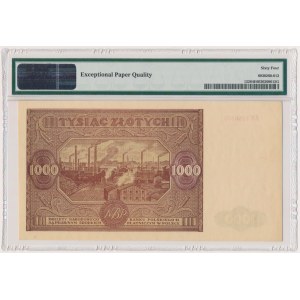 1.000 złotych 1946 - AA - PMG 64 EPQ