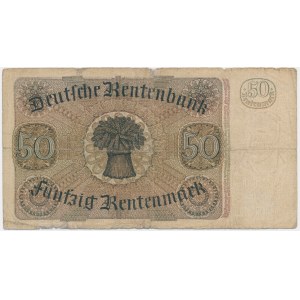 Germany, 50 Rentenmark 1934 - RARE