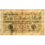 Germany, 2 billion Mark 1923