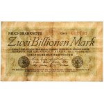Deutschland, 2 Billionen Mark 1923